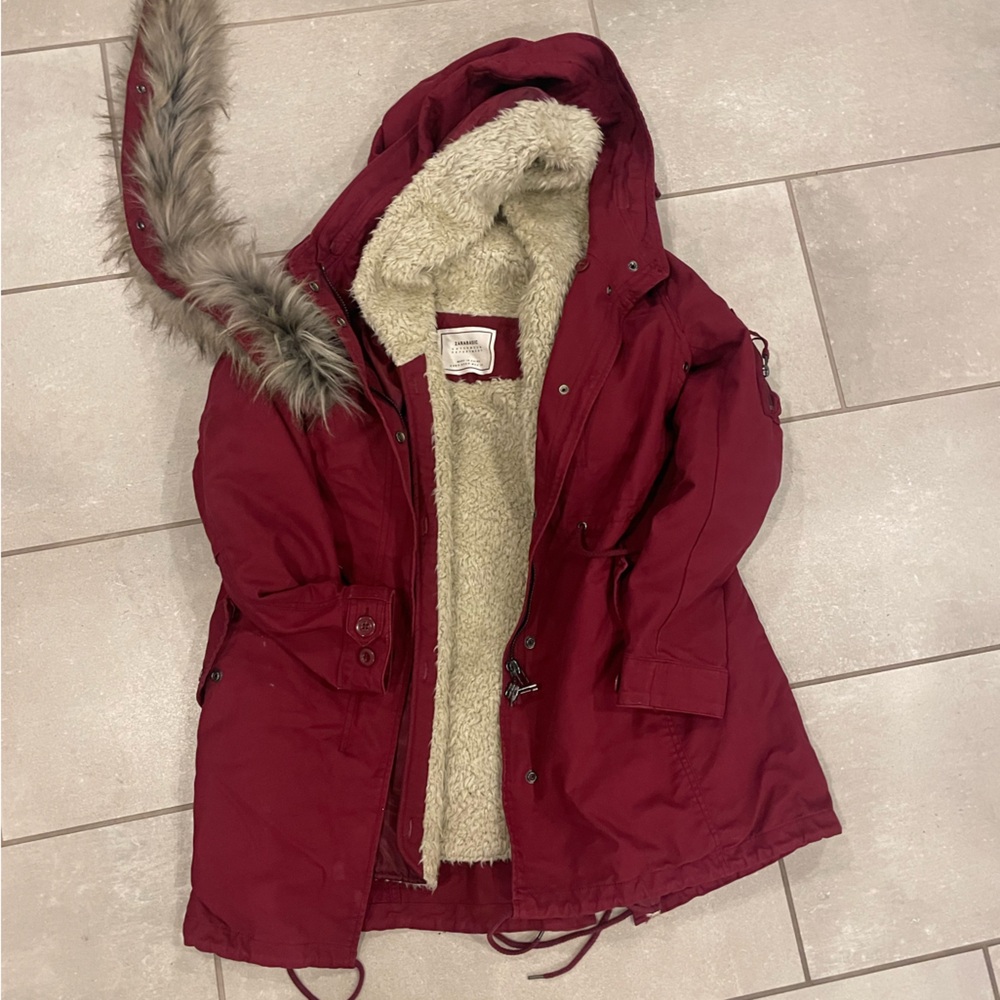 Zara Red Jacket